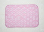 Soft Cotton Swaddle Blankets in Fuchsia, Sky Blue, and Blush