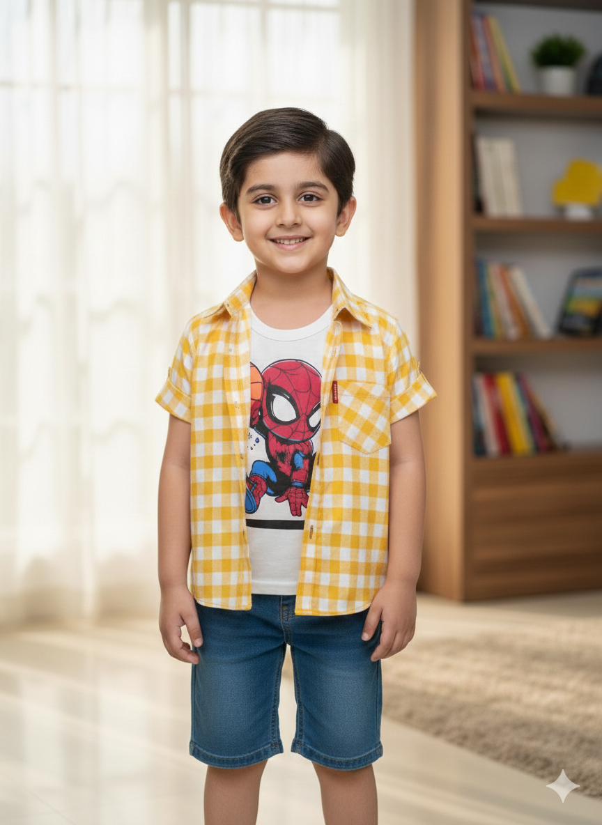 Double Sided Spiderman Shirt