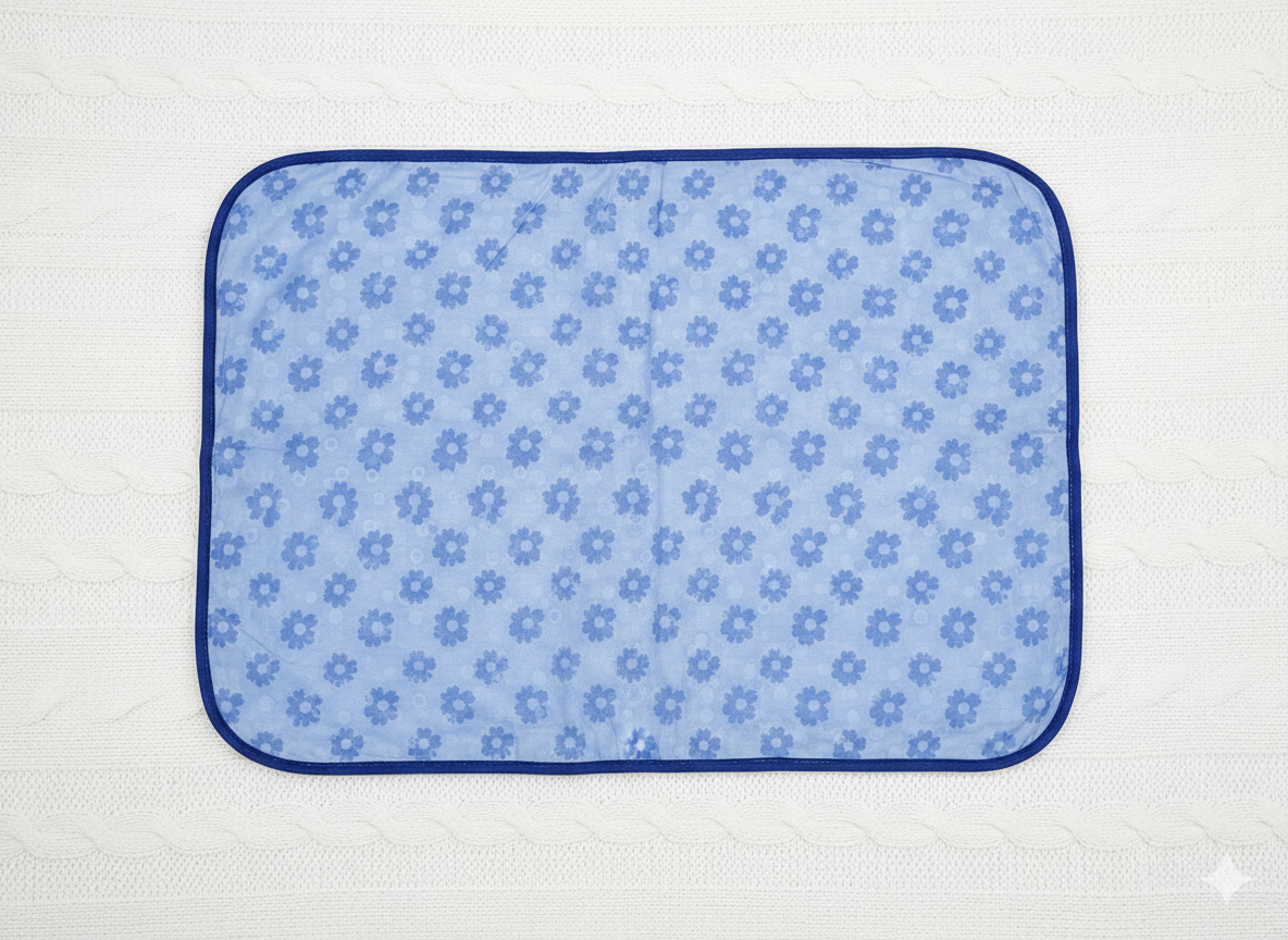 Soft Cotton Swaddle Blankets in Fuchsia, Sky Blue, and Blush