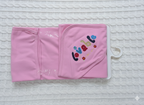3-Piece Newborn Hooded Swaddle Set