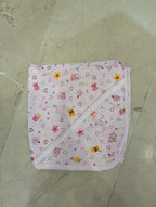 Assorted Pastel Printed Baby Wraps – Blue, Pink, and Peach