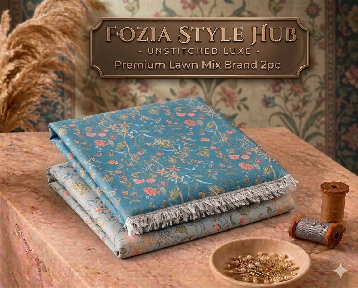 Premium 2-Piece Unstitched Suit