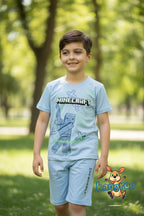 Boys' Stylish Shirt and Matching Shorts
