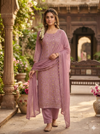 Chiffon with Traditional Tarkashi Work