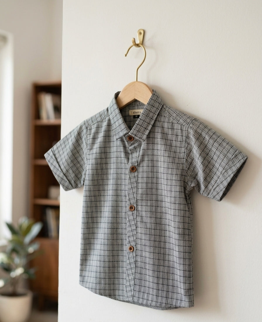 Smart Casual Checkered Charm