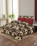 Luxury Maroon & Emerald Green Traditional Motif Be