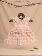 Elegant ruffles and Bows Dress