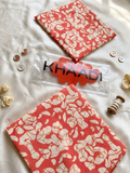 Premium Khaadi 2-Piece Unstitched Lawn Suit (Shirt & Trouser)