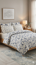 Serene Botanical Print Luxury Bed Linen Collection