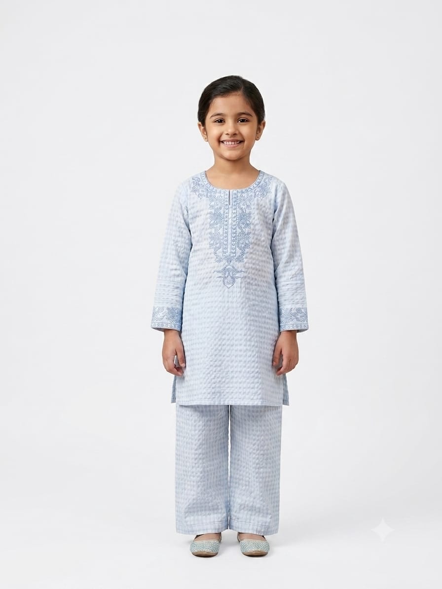 Pastel Perfection: Traditional Co-Ord Sets for Little Girls"