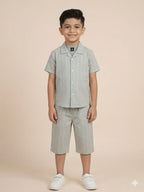 Boys' Stylish Shirt and Matching Shorts