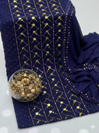 Chiffon with Traditional Tarkashi Work