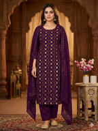 Chiffon with Traditional Tarkashi Work