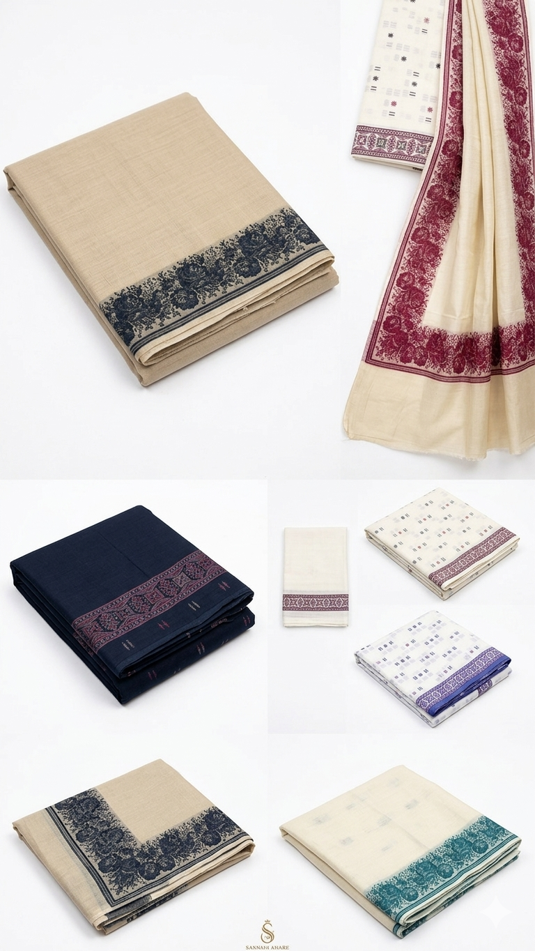 Everyday Elegance: Lightweight Artisan Wraps in Classic Patterns."