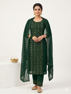 Chiffon with Traditional Tarkashi Work