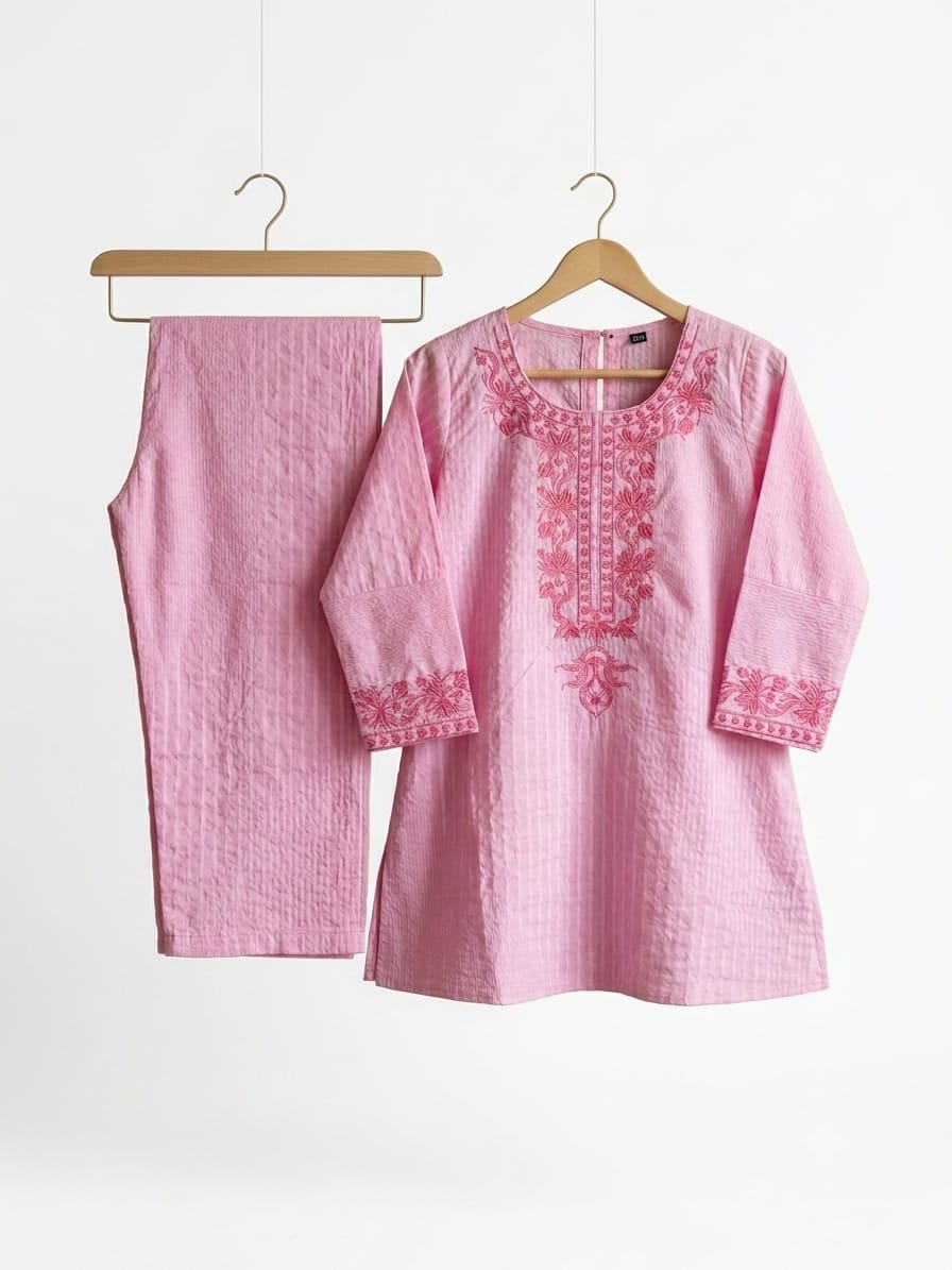 Pastel Perfection: Traditional Co-Ord Sets for Little Girls"