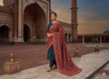 Hand-Embroidered Artisanal Dupatta